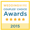 Weddingwire Couples' Choice Award 2015