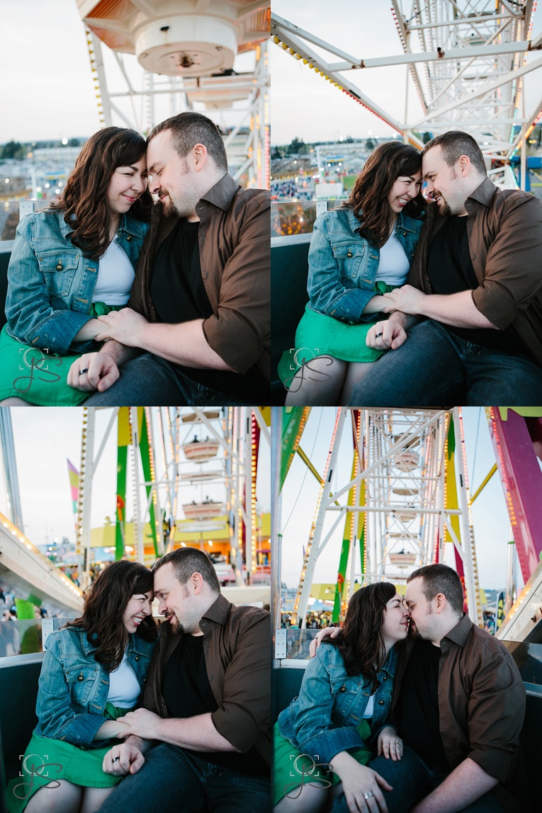 Washington state fair engagement photos by Jenny Storment Photography
