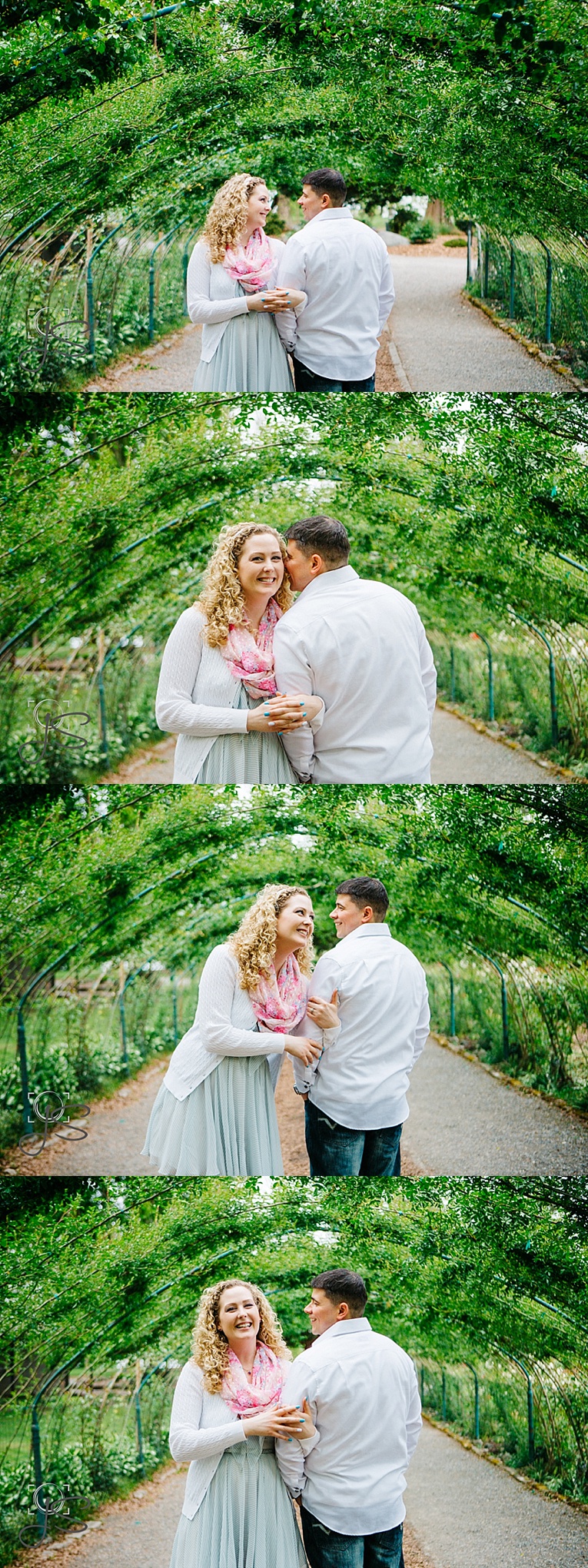 spring engagement photos at Point Defiance Park in Tacoma, WA by Jenny Storment Photography