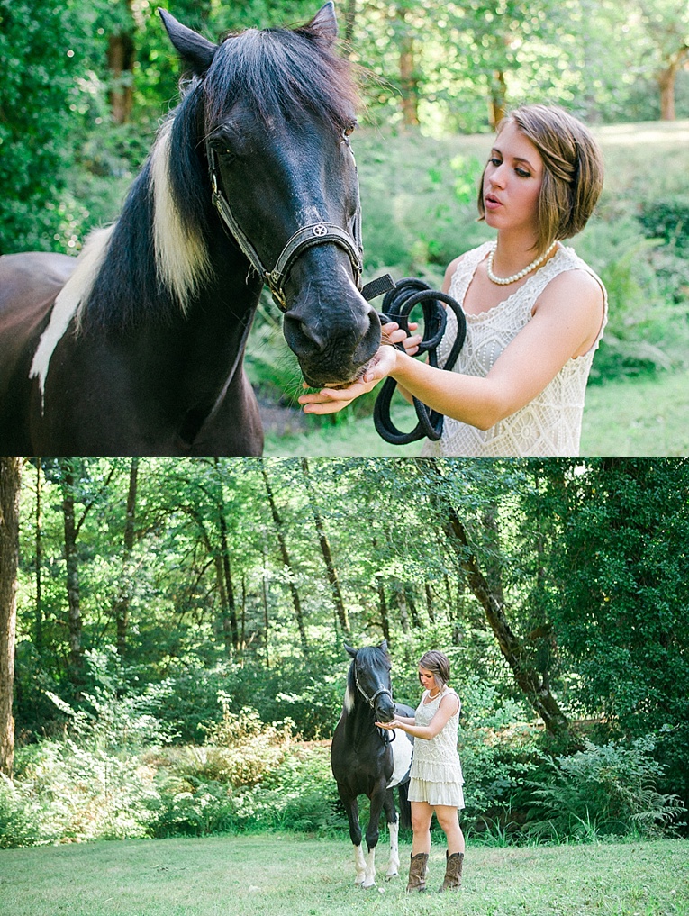 Sherman Valley Ranch bridal photos with a horse photos by Jenny Storment Photography a Tacoma wedding photographer-12
