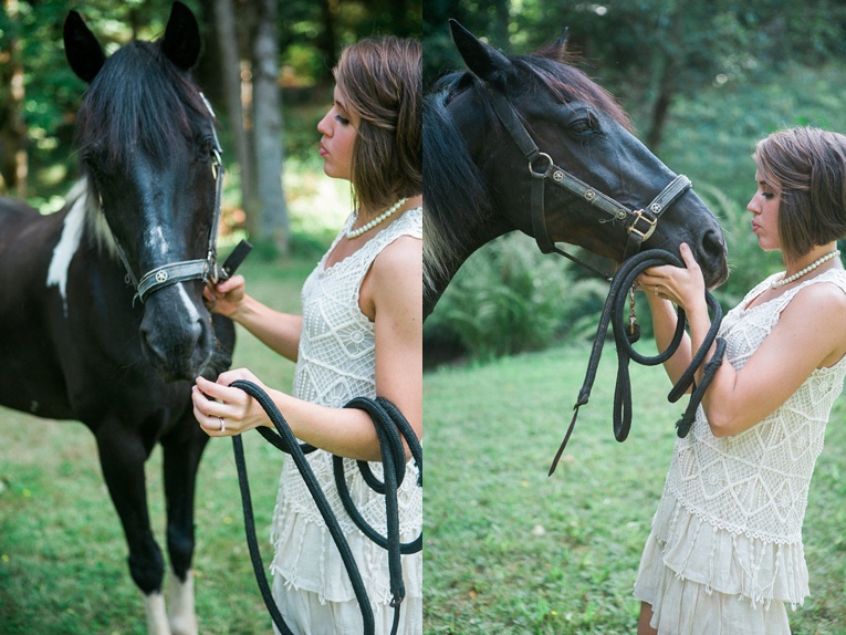 Sherman Valley Ranch bridal photos with a horse photos by Jenny Storment Photography a Tacoma wedding photographer-17