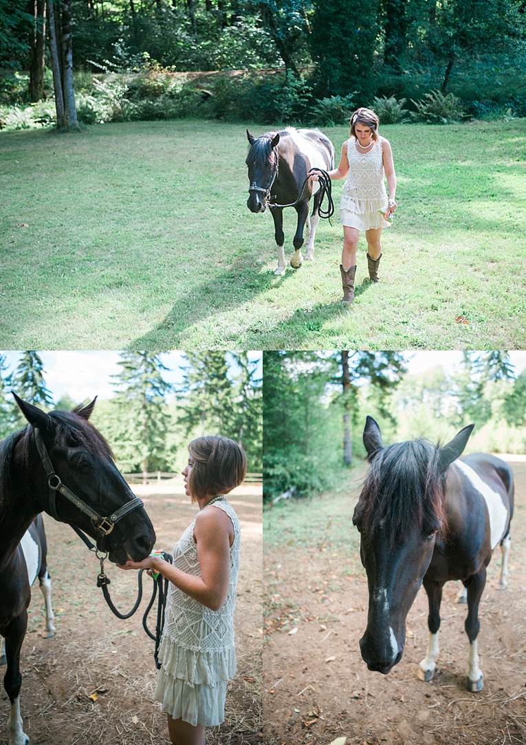 Sherman Valley Ranch bridal photos with a horse photos by Jenny Storment Photography a Tacoma wedding photographer-19