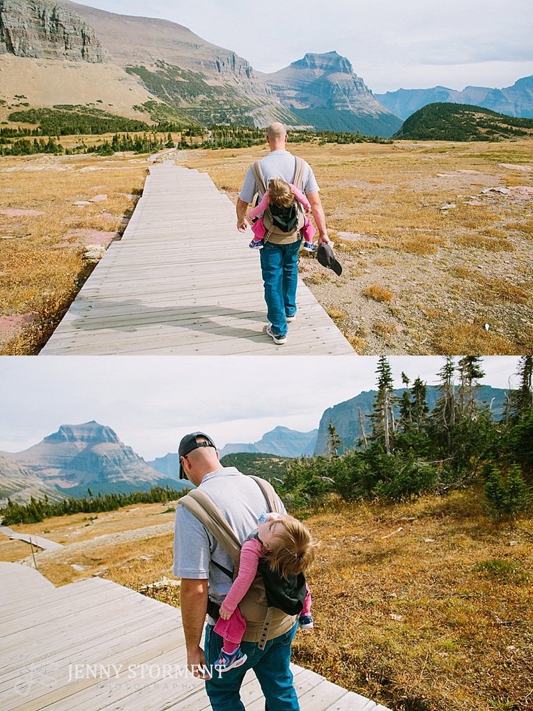 our family vacation to Glacier National Park in the fall photos by Jenny Storment Photography-35