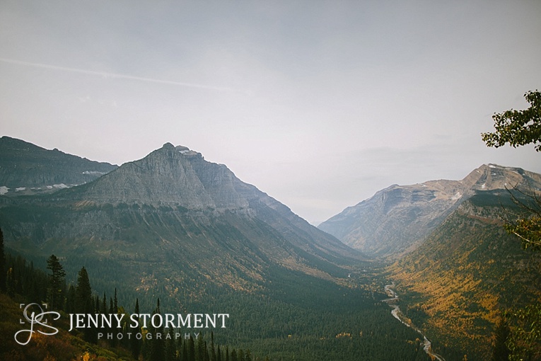 our family vacation to Glacier National Park in the fall photos by Jenny Storment Photography-6