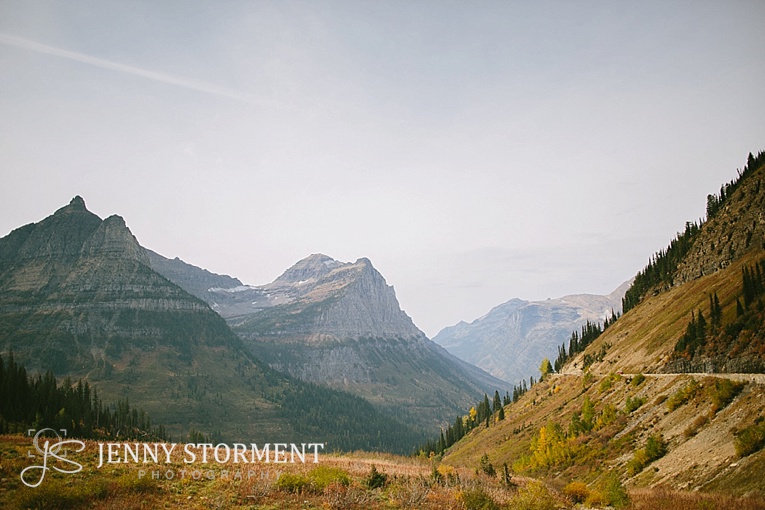 our family vacation to Glacier National Park in the fall photos by Jenny Storment Photography-8