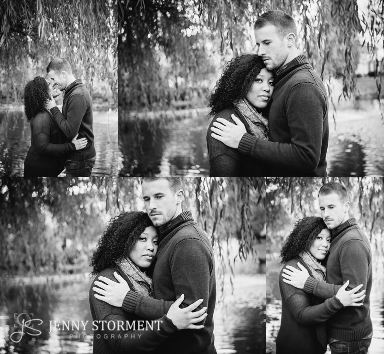 autumn engagement session in Wright Park located in Tacoma Washington engagement photos by Jenny Storment-16