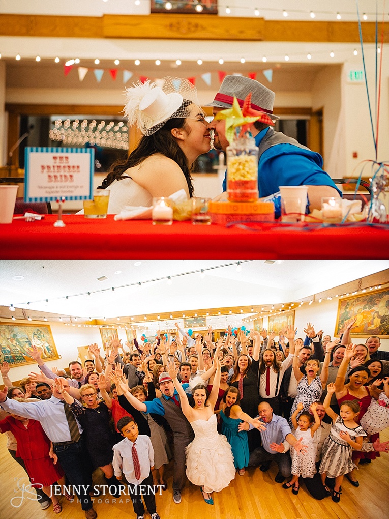carnival themed wedding a seattle wedding photographer Jenny Storment Photography-141