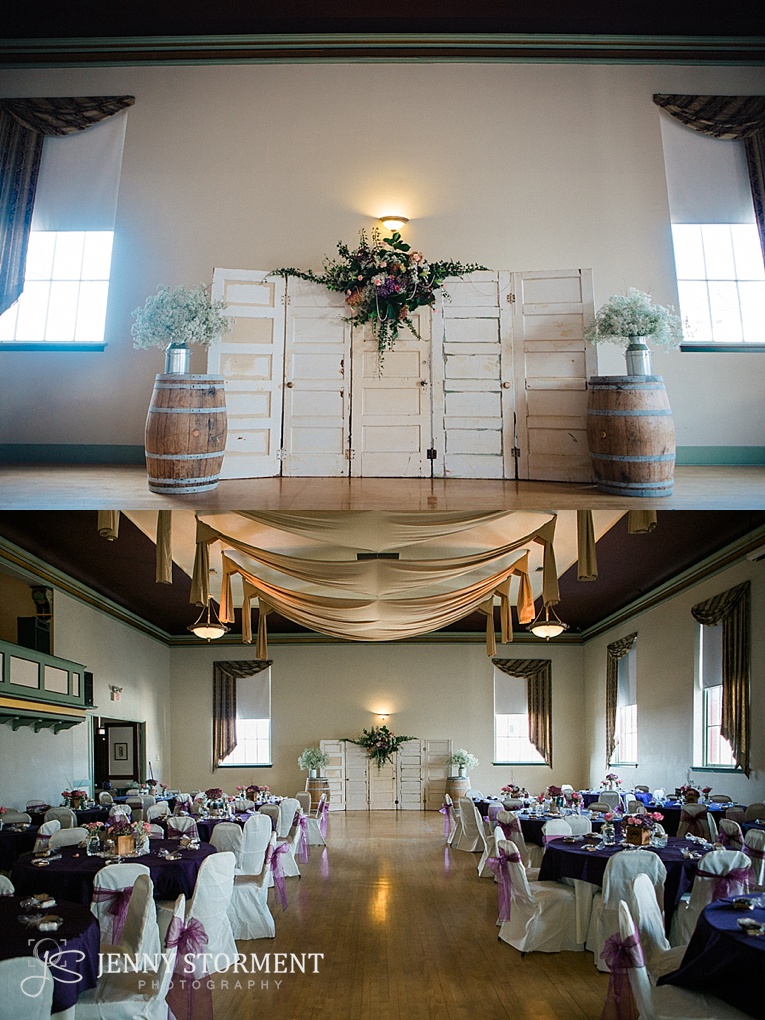 The Aerie Ballroom in Centraila WA wedding photos by Jenny Storment Photography-6