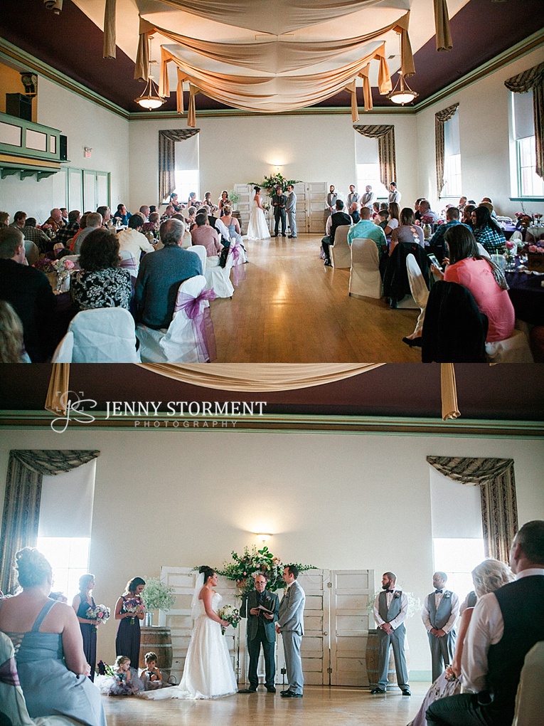 The Aerie Ballroom in Centraila WA wedding photos by Jenny Storment Photography-66