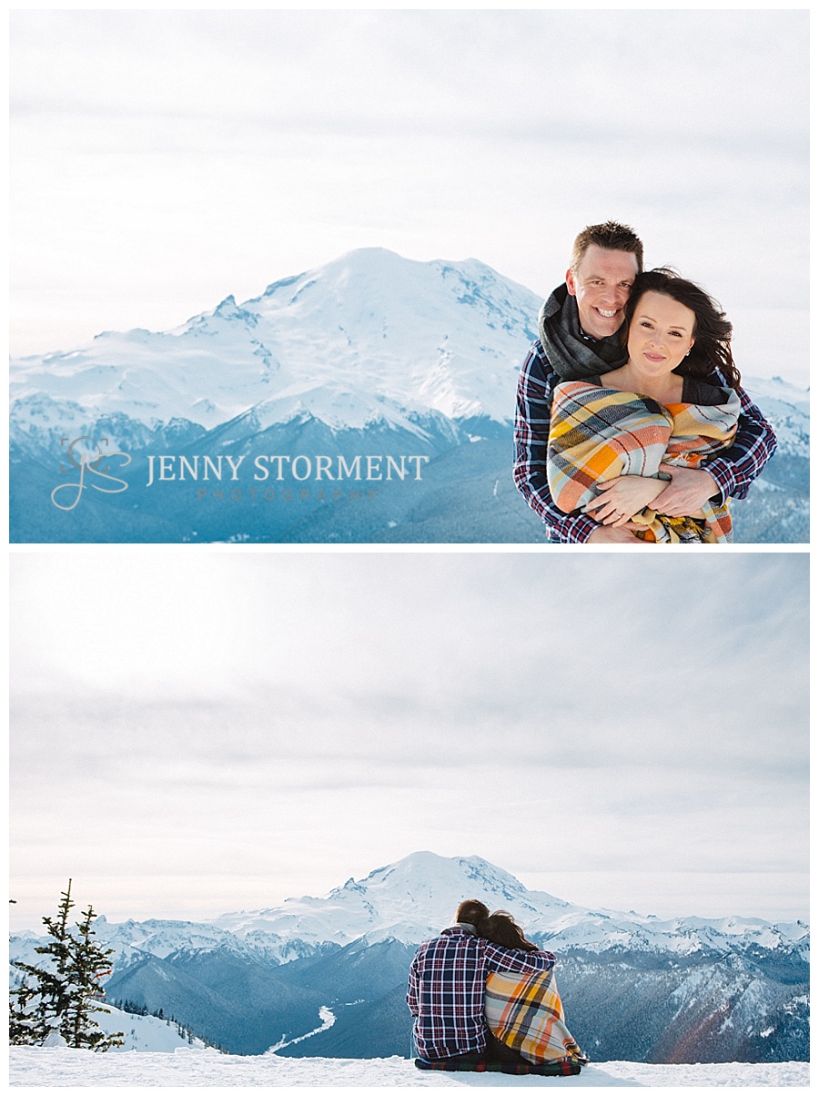 Crystal Mountain Snowy engagement photos by Jenny Storment Photography-18