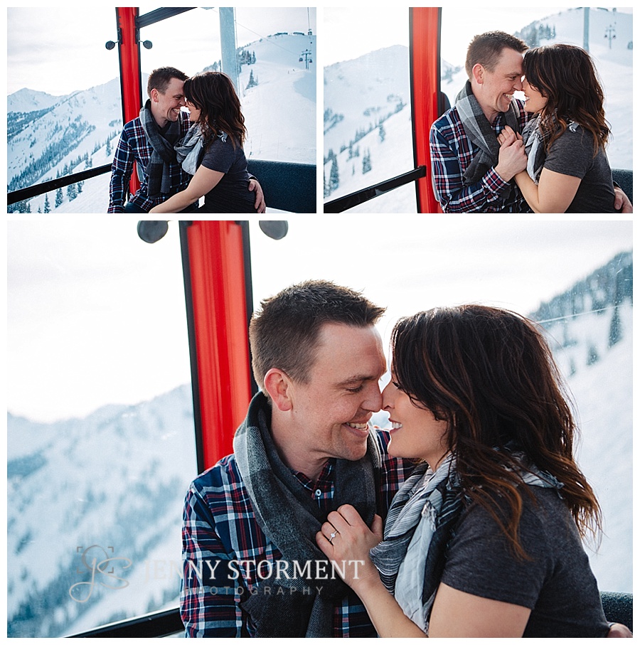 Crystal Mountain Snowy engagement photos by Jenny Storment Photography-24