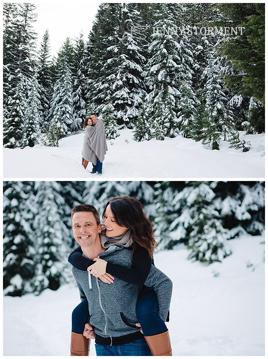 Crystal Mountain Snowy engagement photos by Jenny Storment Photography-30