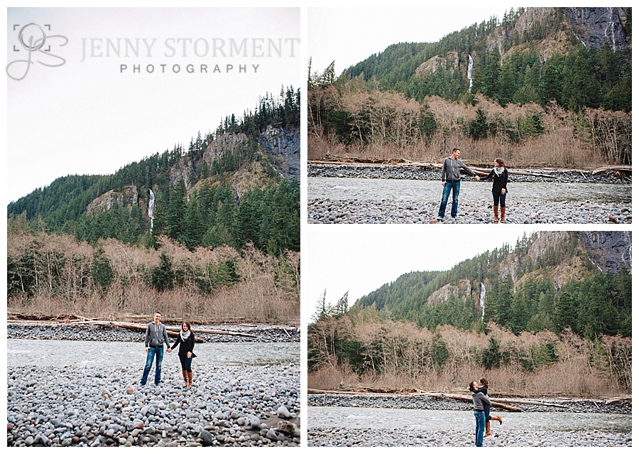 Crystal Mountain Snowy engagement photos by Jenny Storment Photography-39