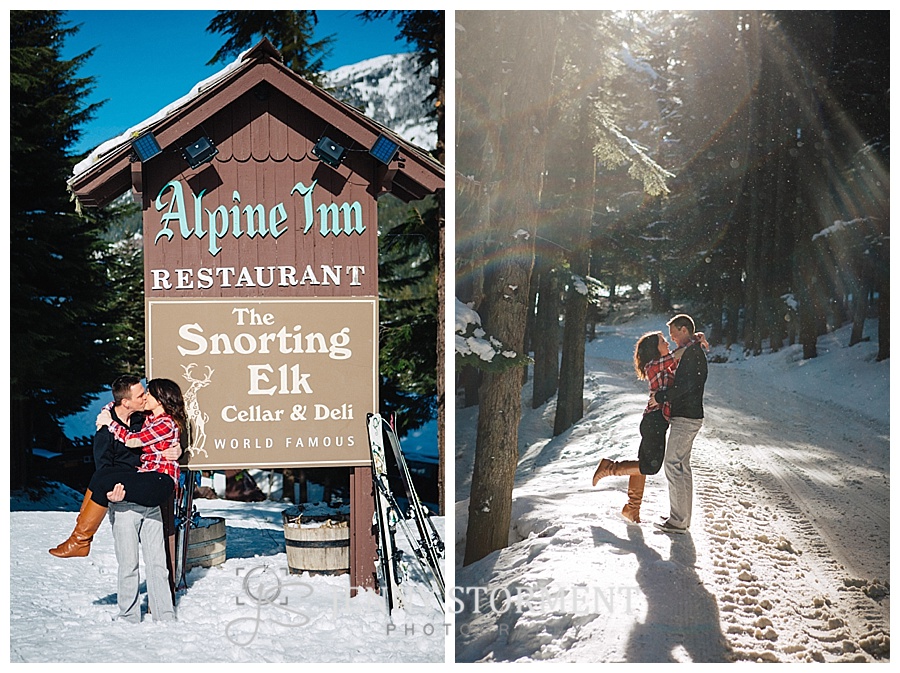 Crystal Mountain Snowy engagement photos by Jenny Storment Photography-6