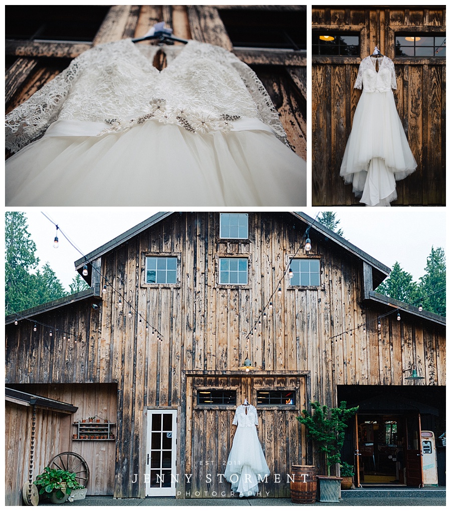 Kari's Lillian West dress from Charlotte's Bridal was stunning.