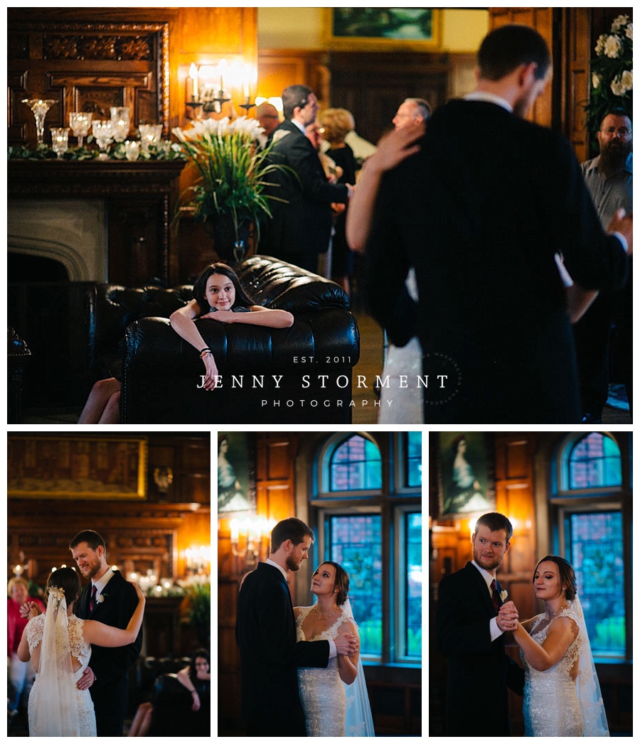 Thornewood Castle Wedding Photos by Jenny Storment Photography-150