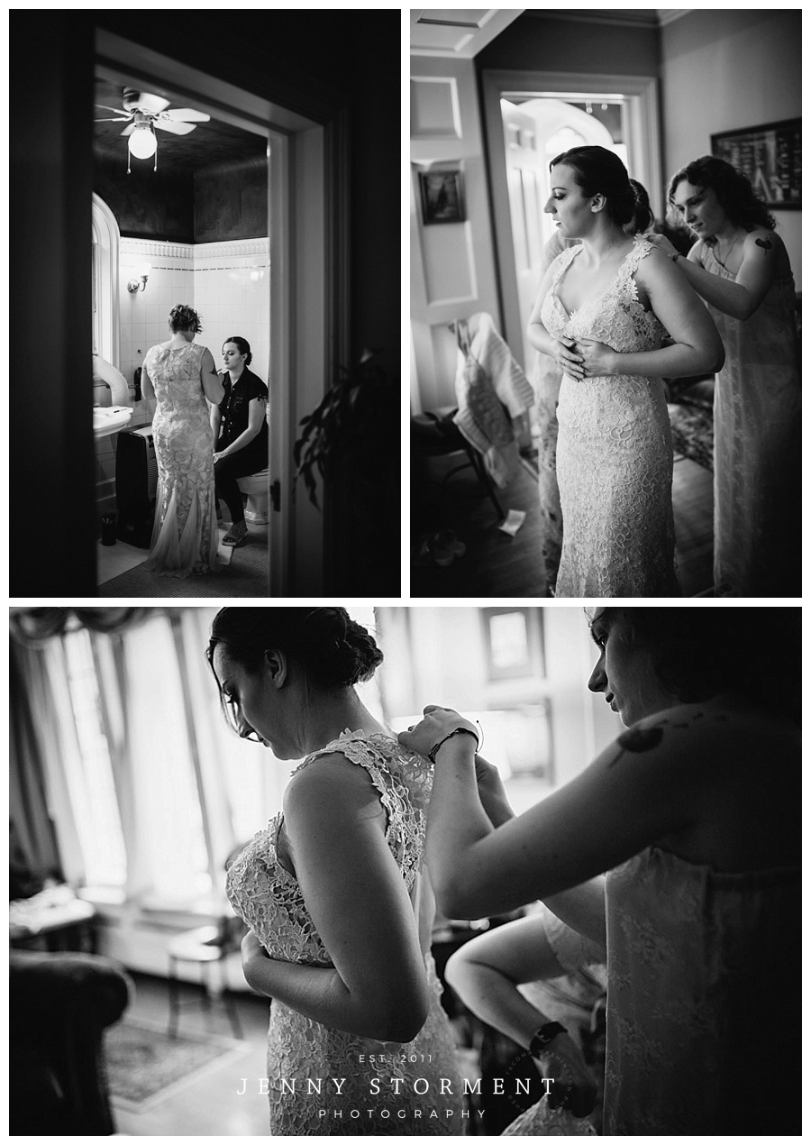 Thornewood Castle Wedding Photos by Jenny Storment Photography-25