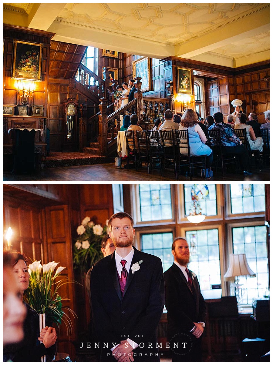 Thornewood Castle Wedding Photos by Jenny Storment Photography-38