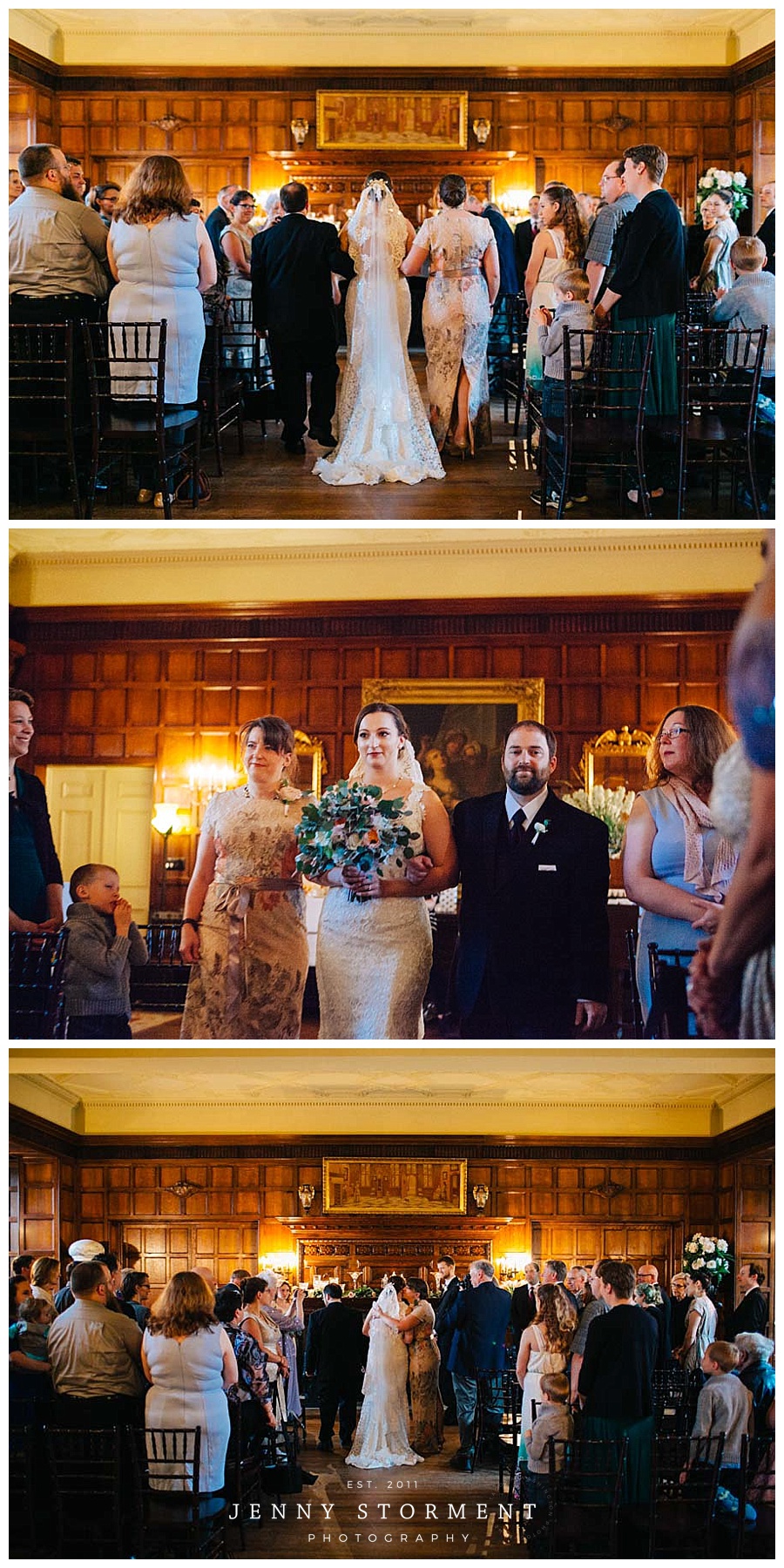 Thornewood Castle Wedding Photos by Jenny Storment Photography-40