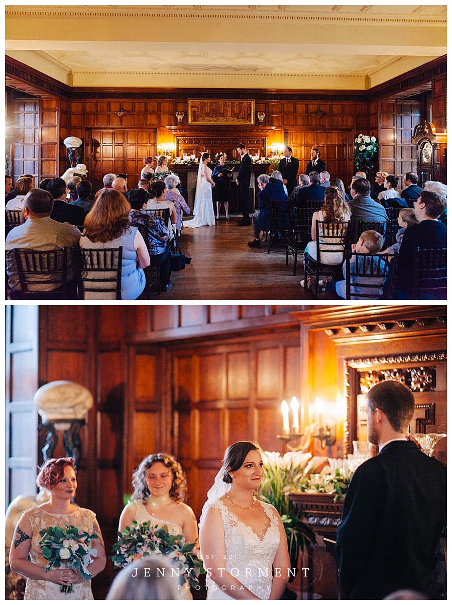 Thornewood Castle Wedding Photos by Jenny Storment Photography-43