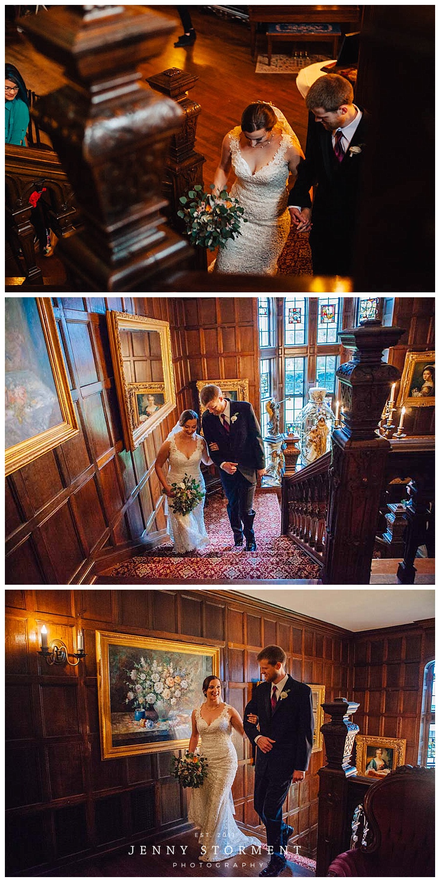 Thornewood Castle Wedding Photos by Jenny Storment Photography-60