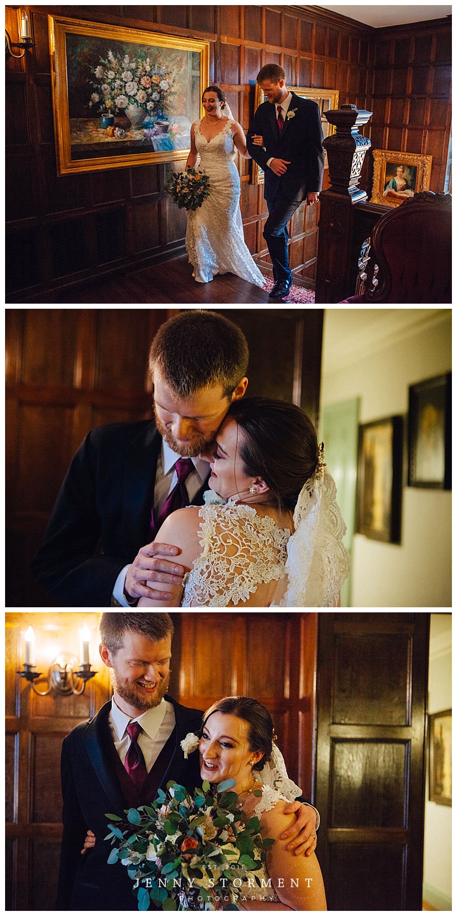 Thornewood Castle Wedding Photos by Jenny Storment Photography-62