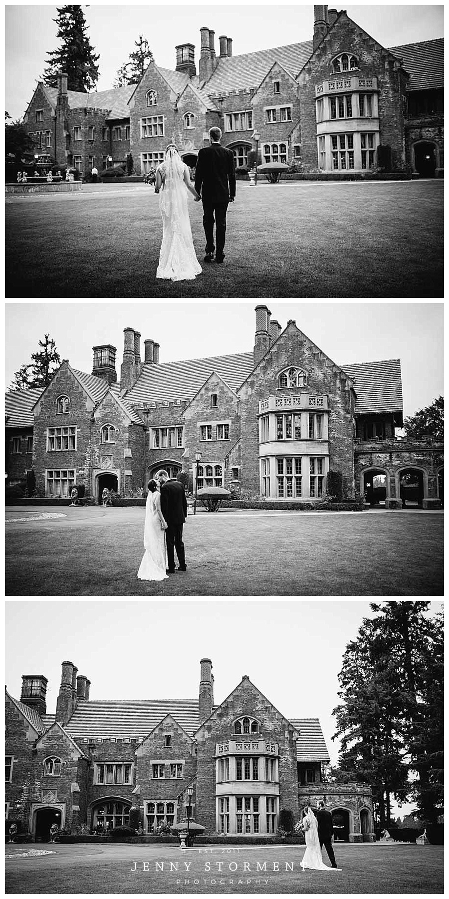 Thornewood Castle Wedding Photos by Jenny Storment Photography-96