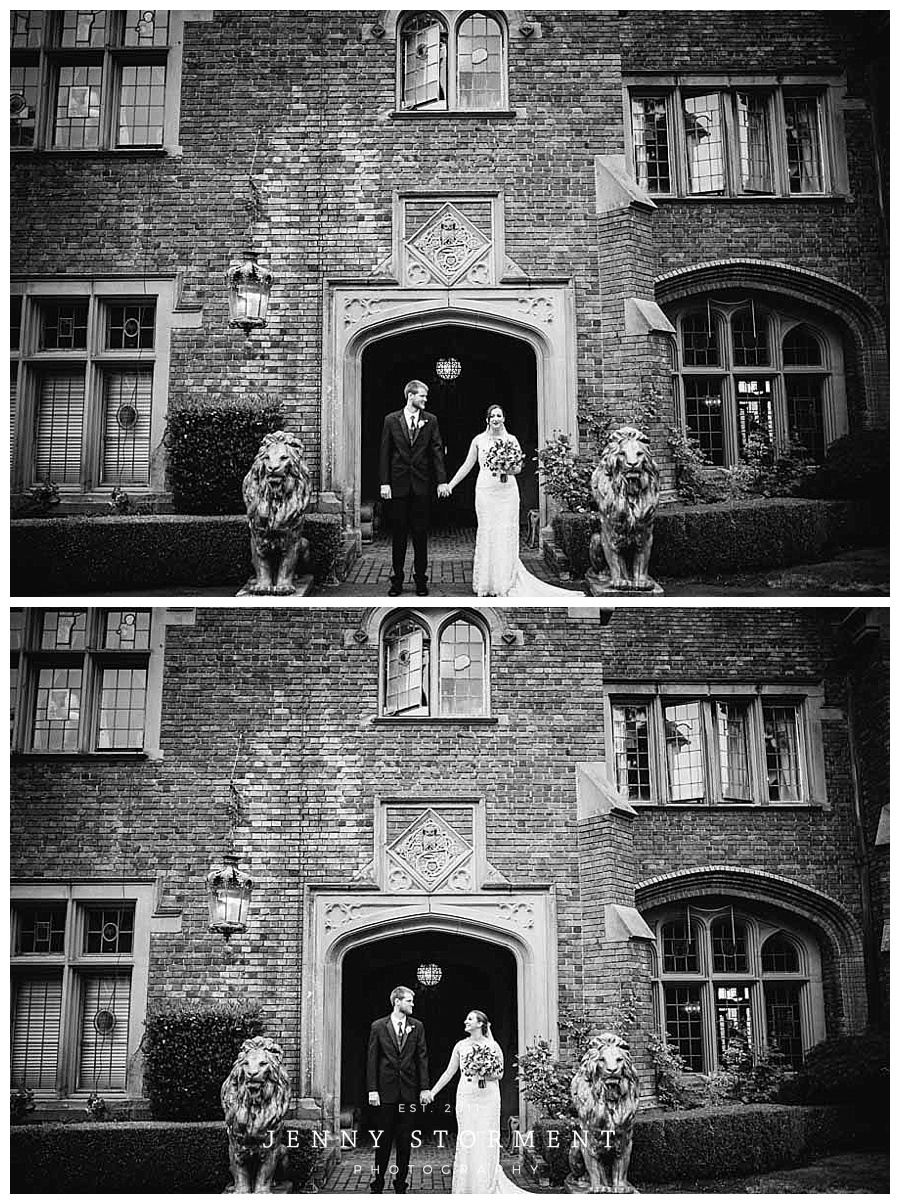 Thornewood Castle Wedding Photos by Jenny Storment Photography-99