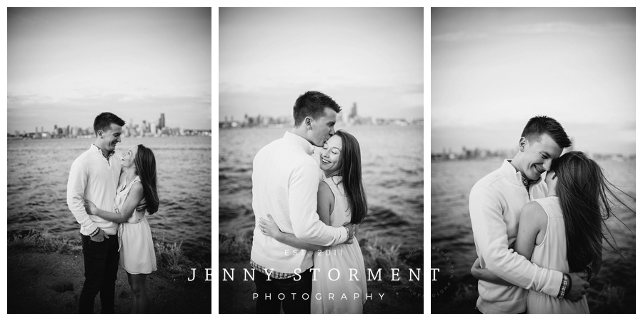 Alki Beach engagement session by Jenny Storment Photography-10