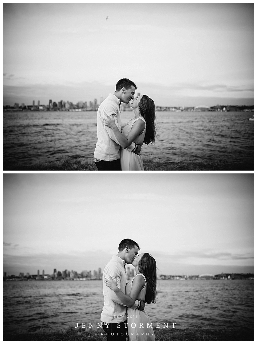 Alki Beach engagement session by Jenny Storment Photography-17