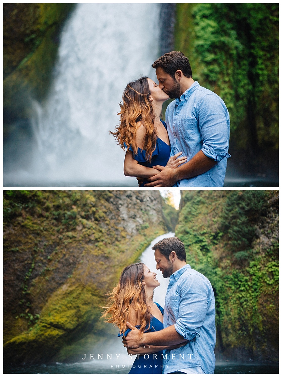 Wahclella Falls elopement photos by Jenny Storment Photography-71