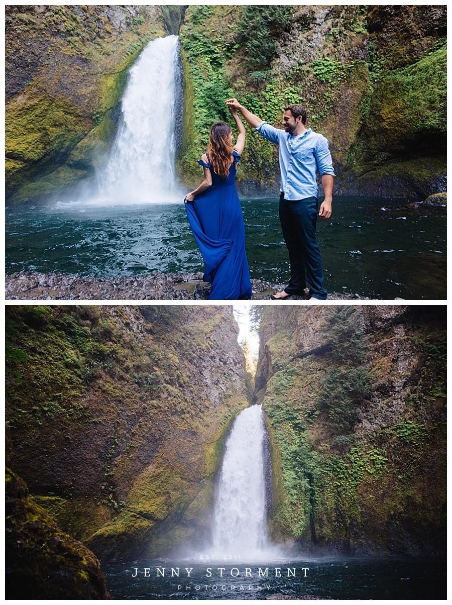 Wahclella Falls elopement photos by Jenny Storment Photography-81