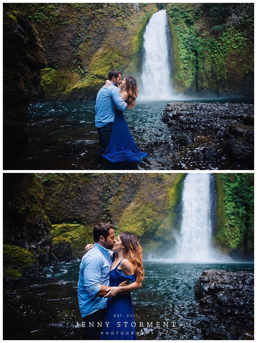 Wahclella Falls elopement photos by Jenny Storment Photography-84